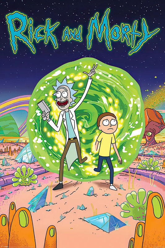 Rick and Morty - TV Show Poster / Print (Portal) (Poster & Poster Strip Set)