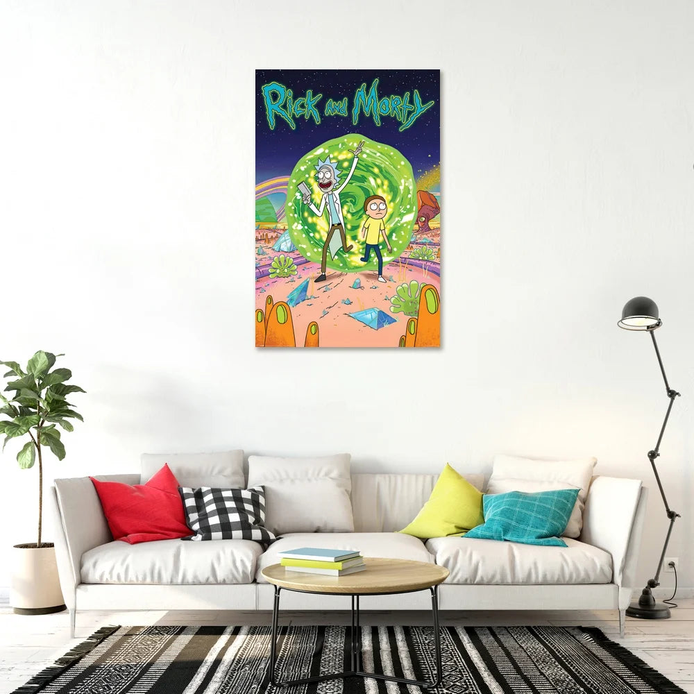 Rick and Morty - TV Show Poster / Print (Portal) (Poster & Poster Strip Set)