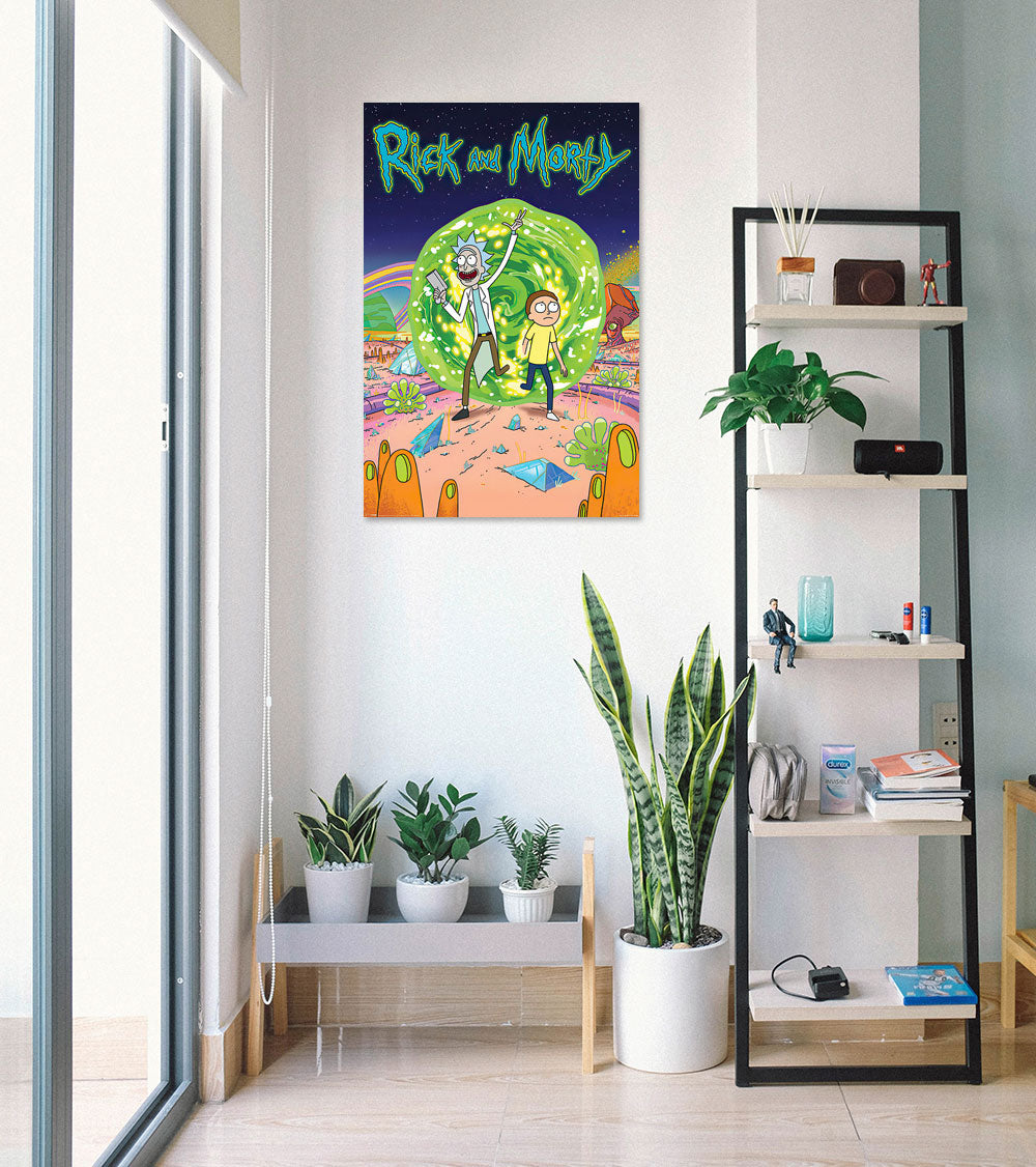 Rick and Morty - TV Show Poster / Print (Portal) (Poster & Poster Strip Set)