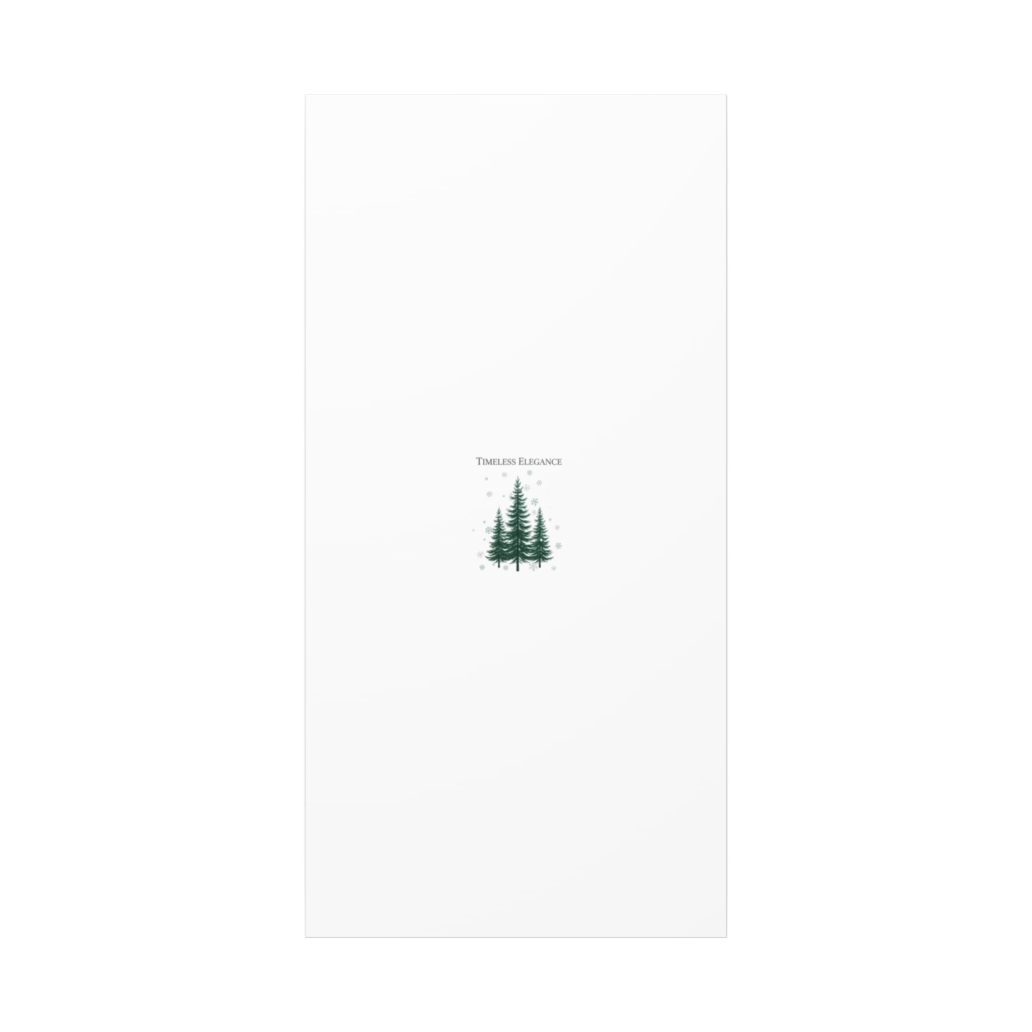 Timeless Elegance Pine Trio Canvas | heritage style Christmas, quiet luxury decor