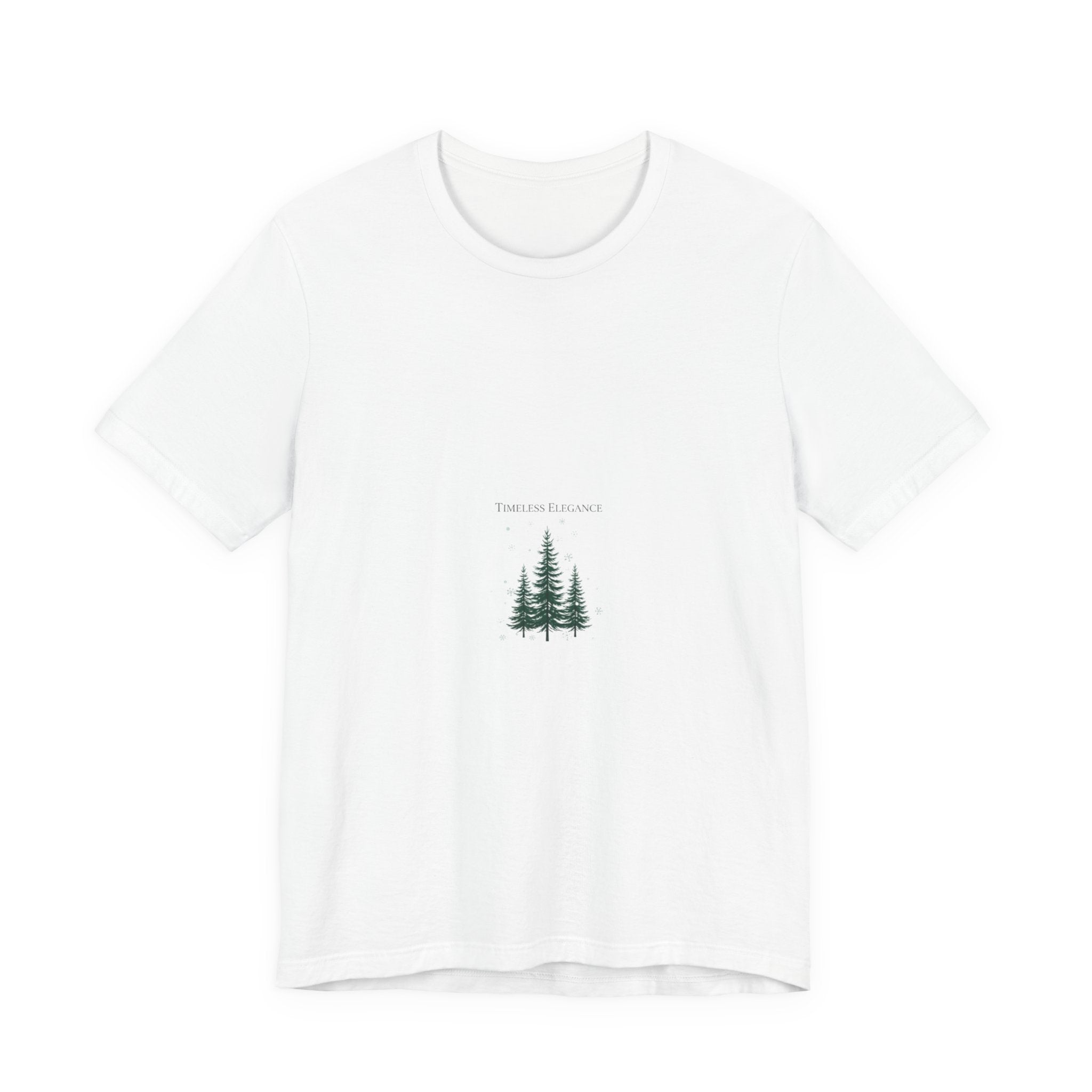 Evergreen Trio Tee | heritage style Christmas, quiet luxury holiday