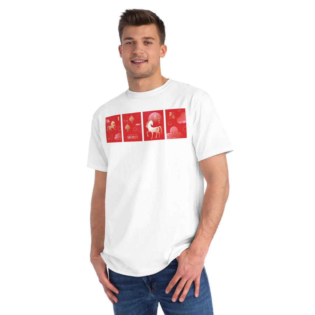Horse Trio Graphic T-Shirt — Red Lunar Design