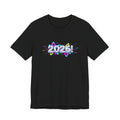 2026 Chrome Holo Tee | Y2K Cyber Nostalgia, Retro Tech Print