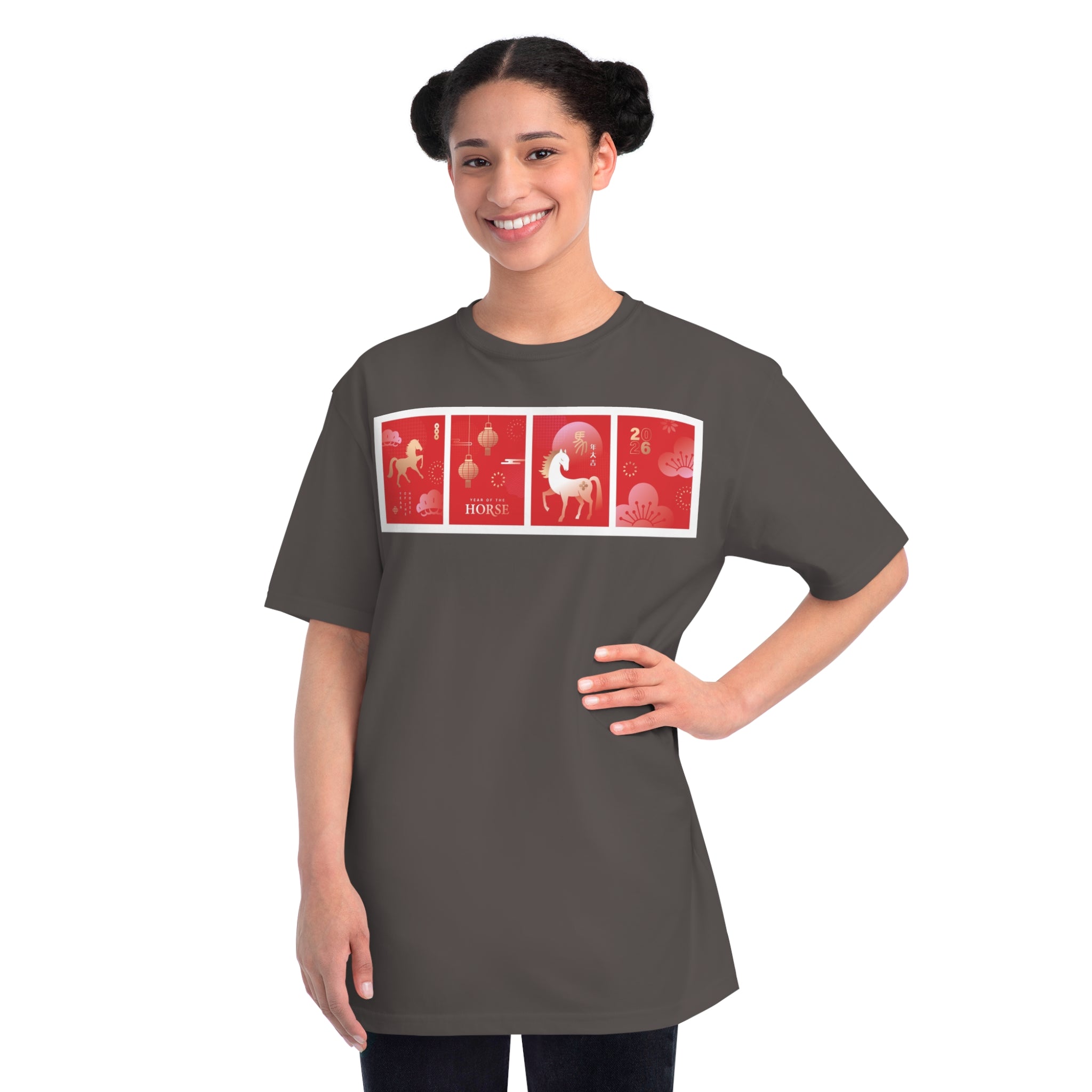 Horse Trio Graphic T-Shirt — Red Lunar Design