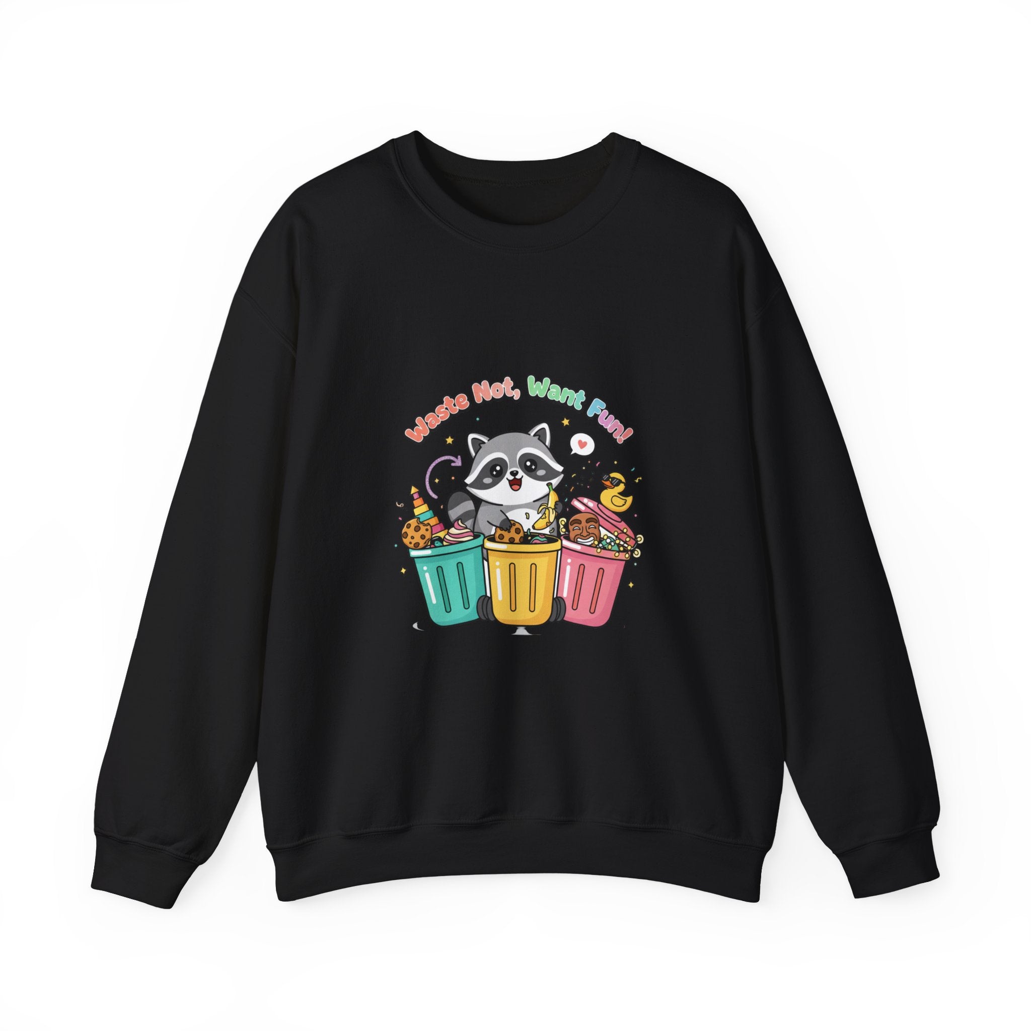 Trash Panda Christmas Crewneck Sweatshirt | cute raccoon holiday tee