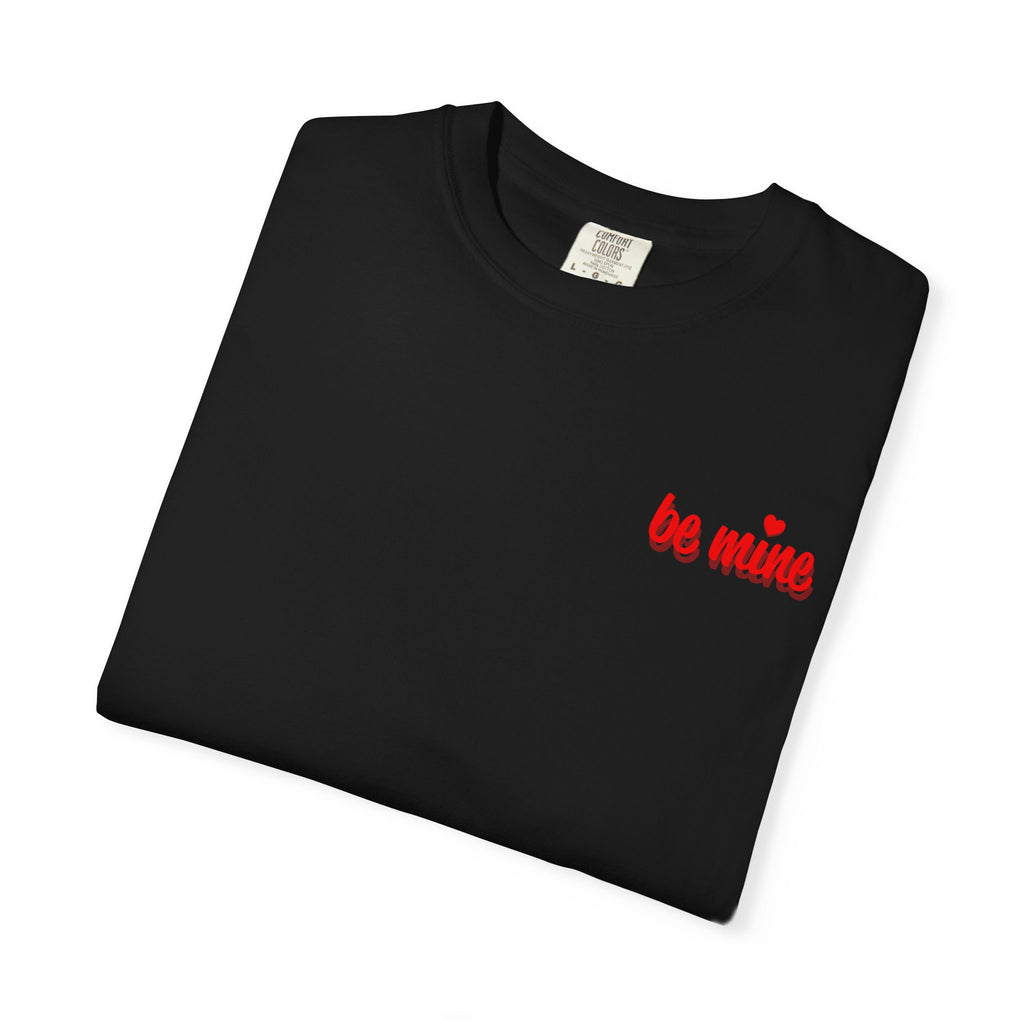T-Shirt — 'Be Mine' Red Script Valentine's Tee