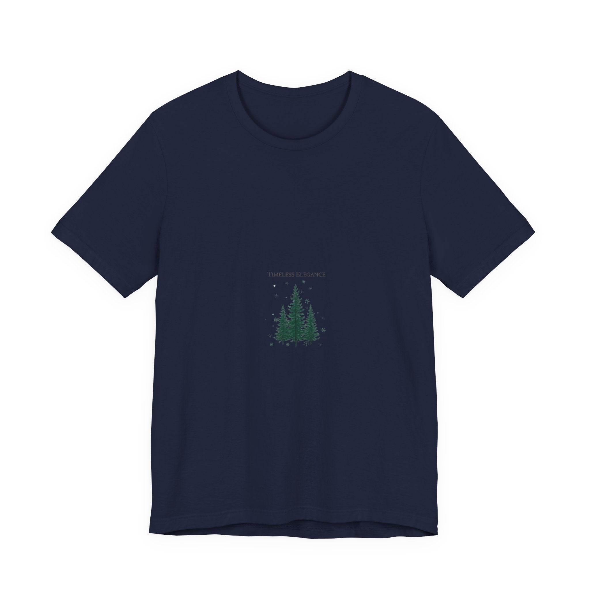 Evergreen Trio Tee | heritage style Christmas, quiet luxury holiday