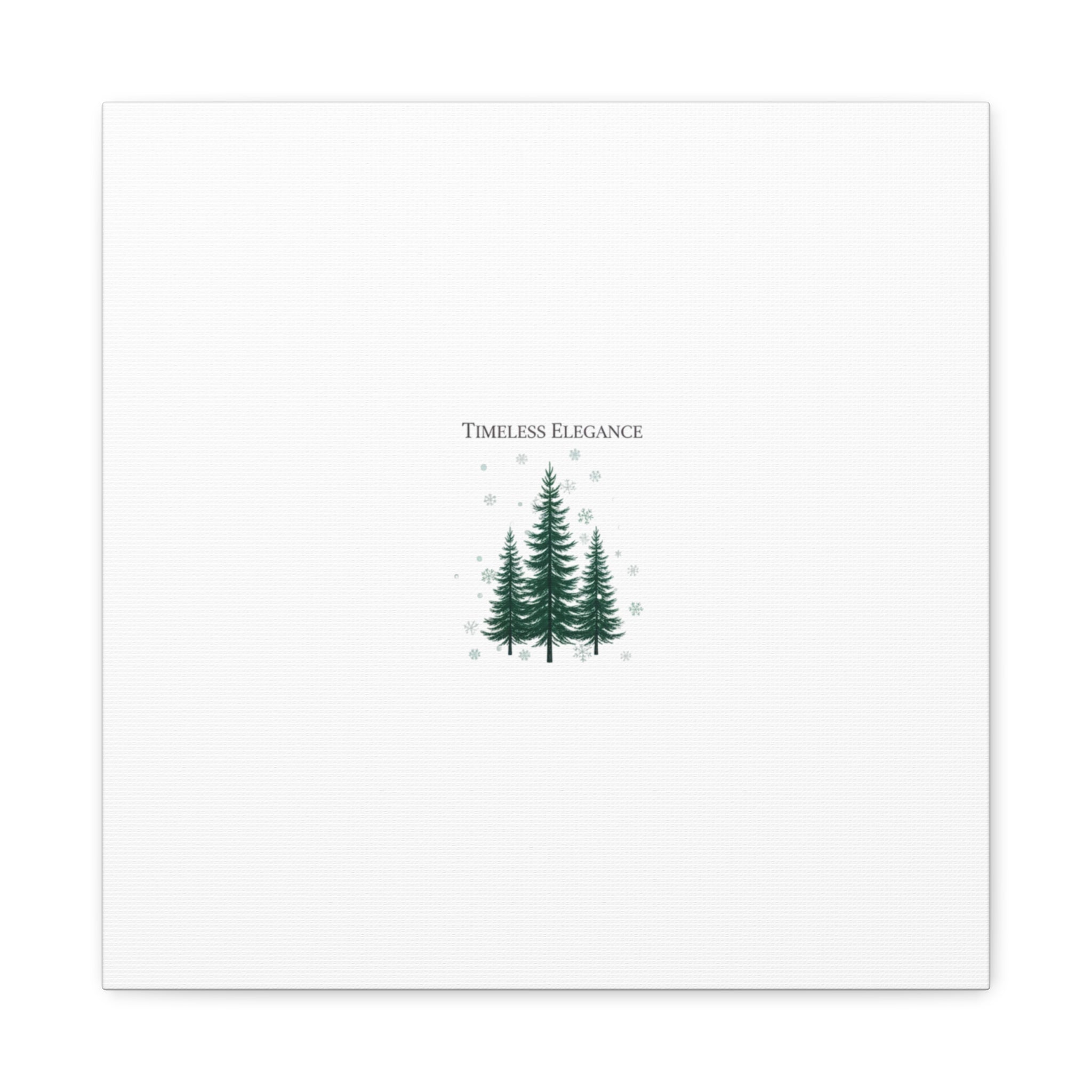 Timeless Elegance Pine Trio Canvas | heritage style Christmas, quiet luxury decor