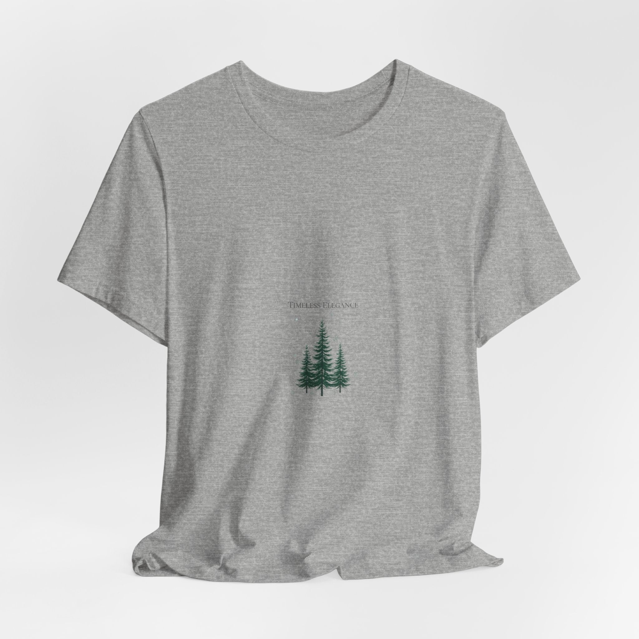 Evergreen Trio Tee | heritage style Christmas, quiet luxury holiday