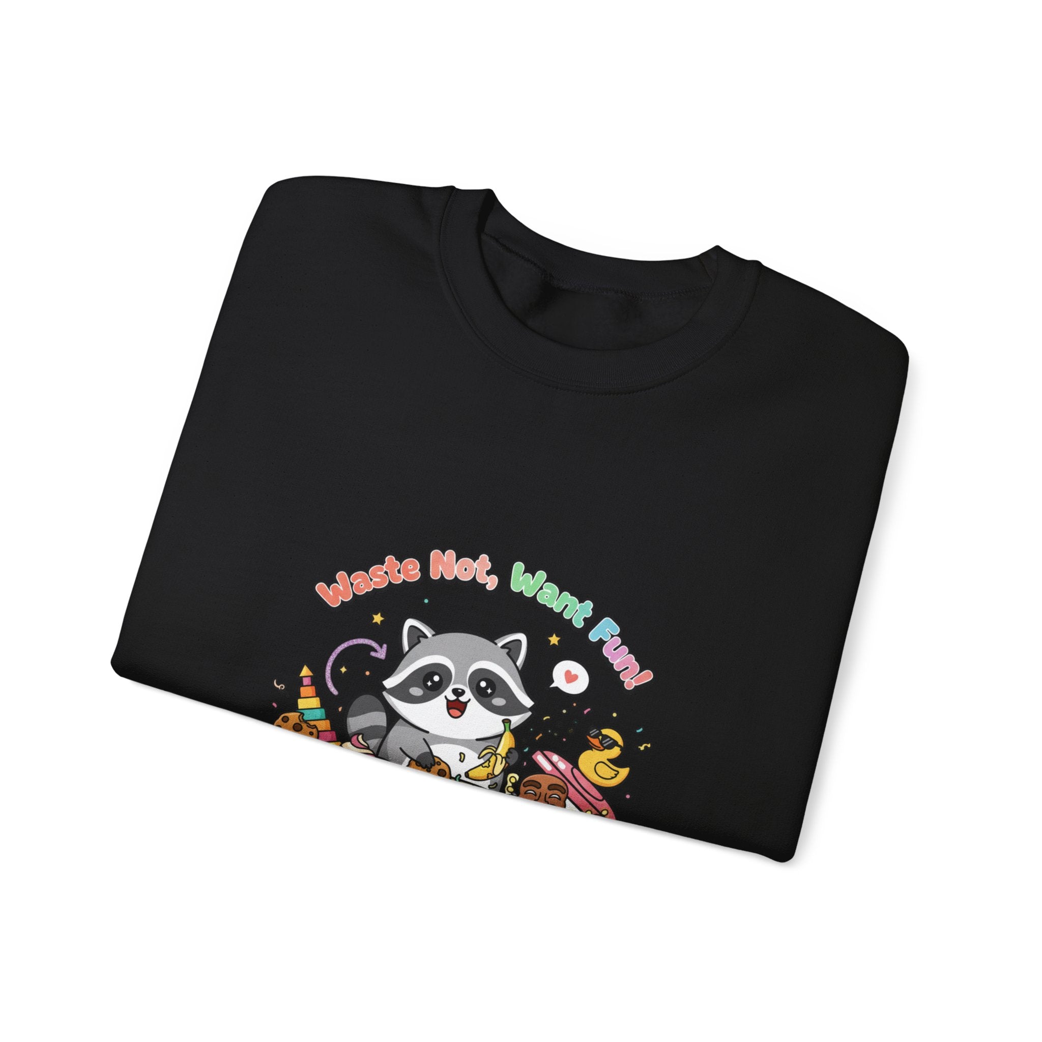 Trash Panda Christmas Crewneck Sweatshirt | cute raccoon holiday tee