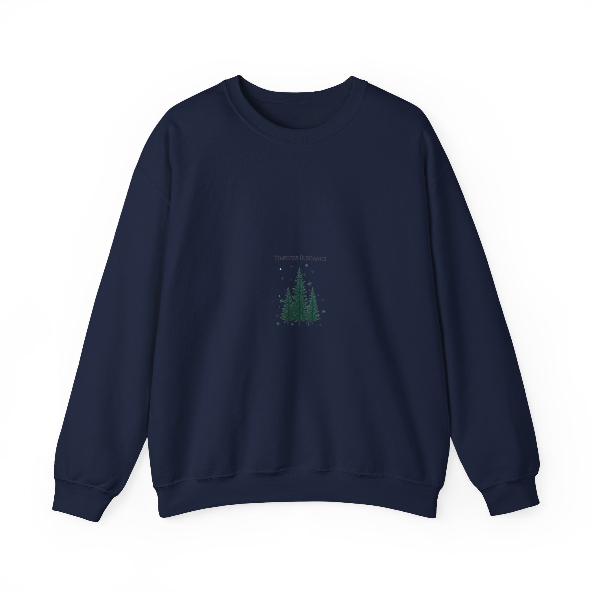 Heritage Pine Trio Sweatshirt | quiet luxury holiday, vintage library Christmas