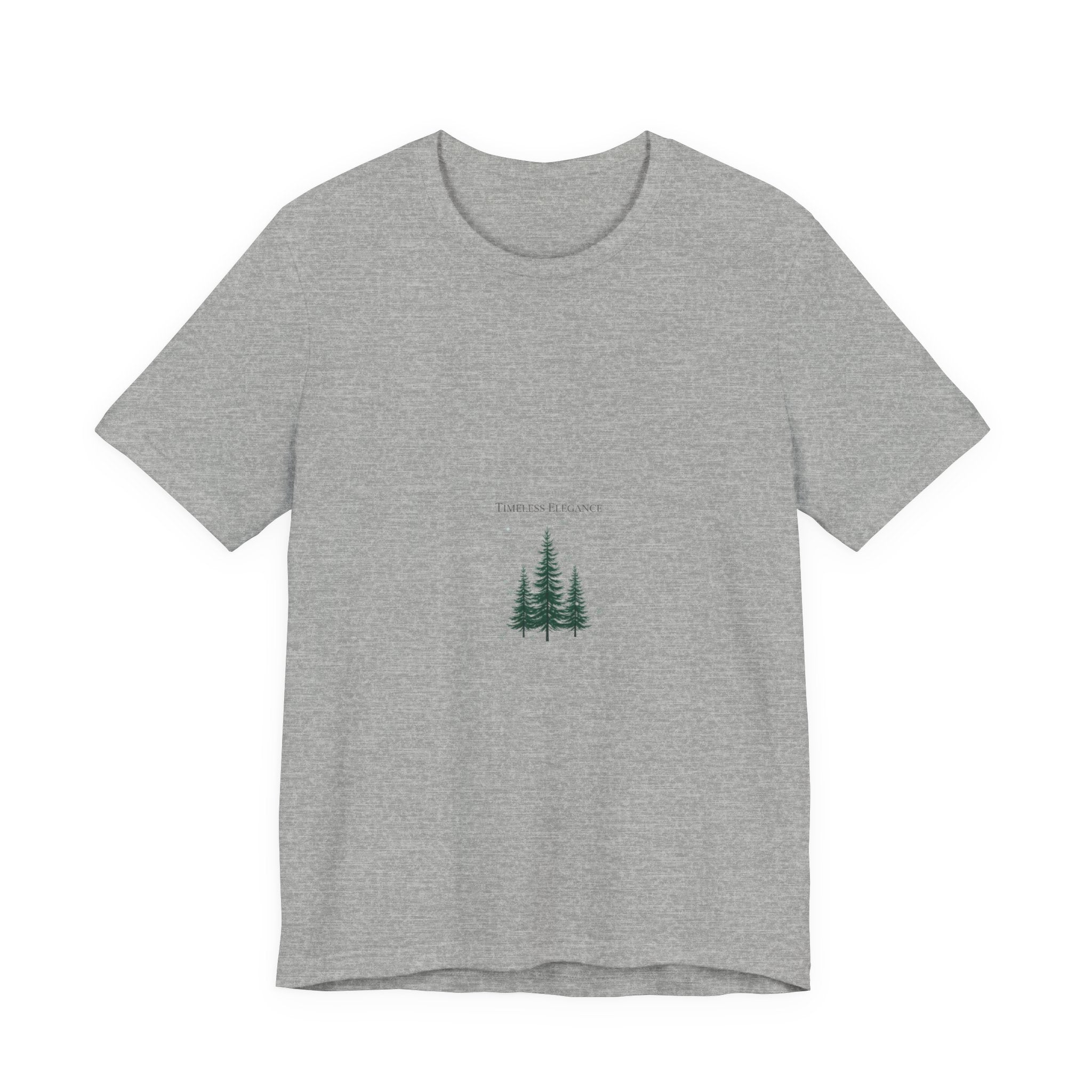 Evergreen Trio Tee | heritage style Christmas, quiet luxury holiday