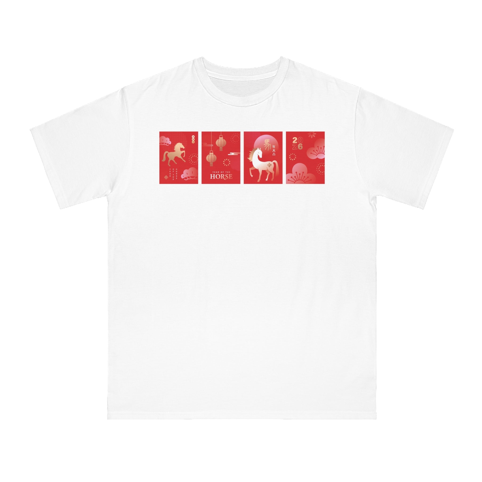 Horse Trio Graphic T-Shirt — Red Lunar Design