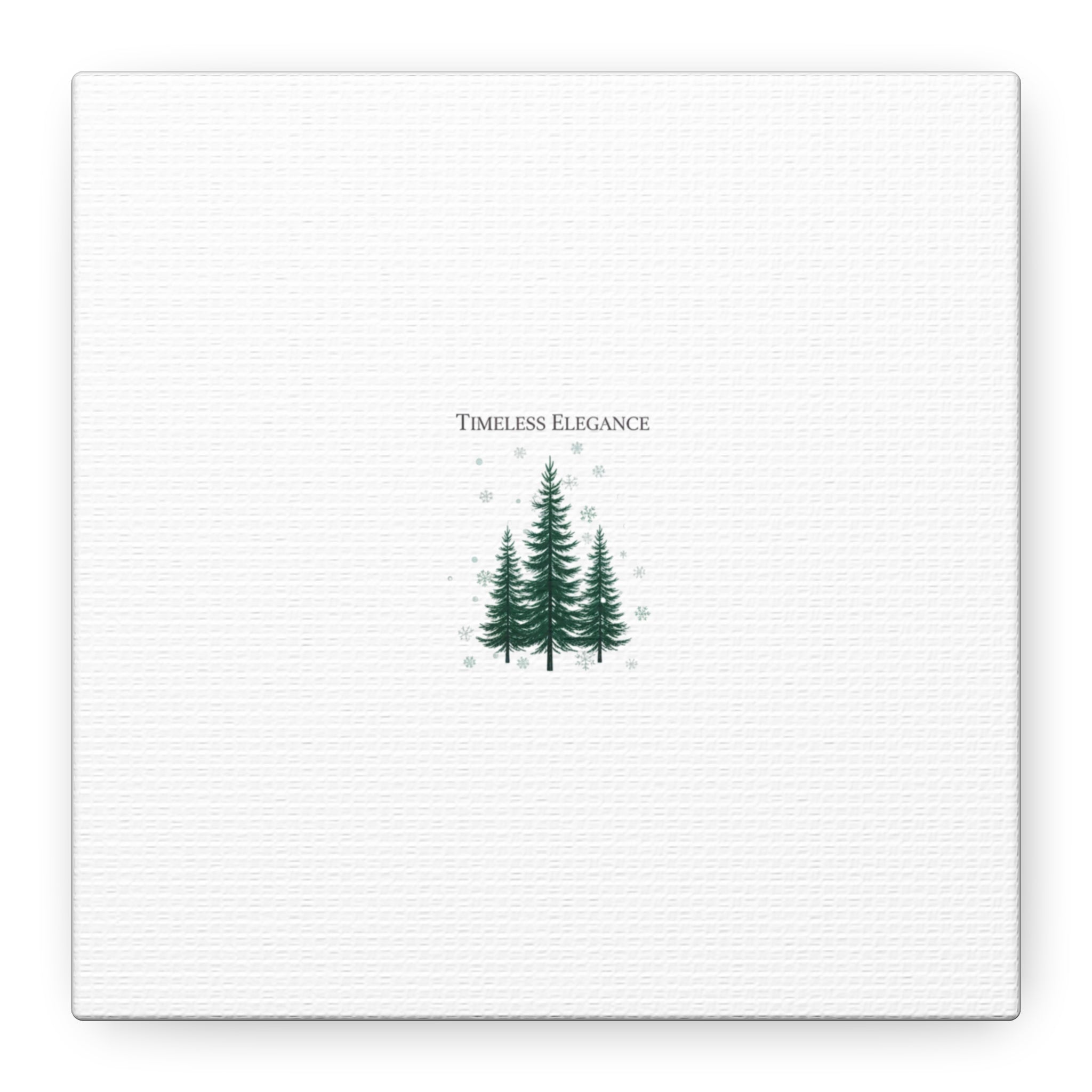 Timeless Elegance Pine Trio Canvas | heritage style Christmas, quiet luxury decor