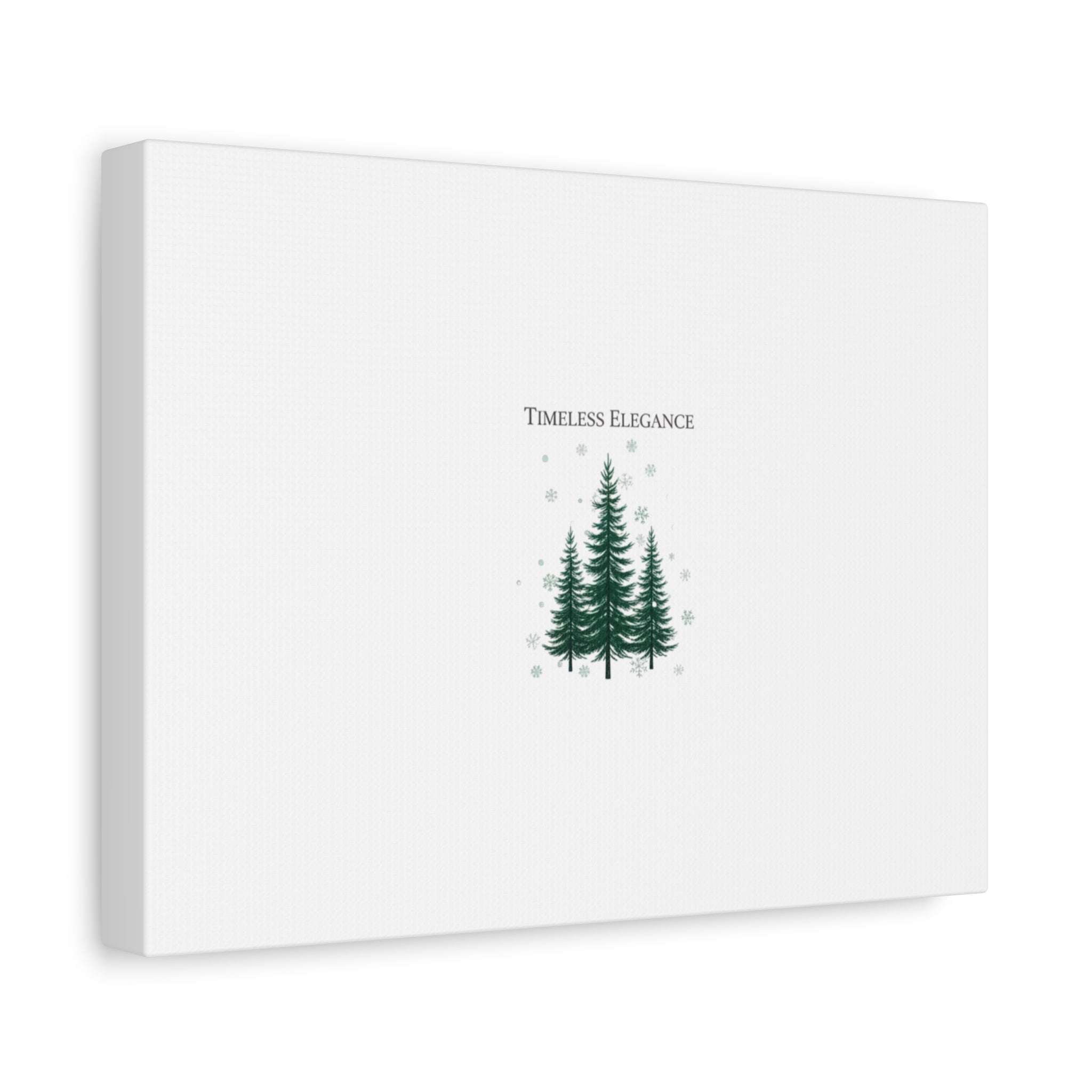 Timeless Elegance Pine Trio Canvas | heritage style Christmas, quiet luxury decor