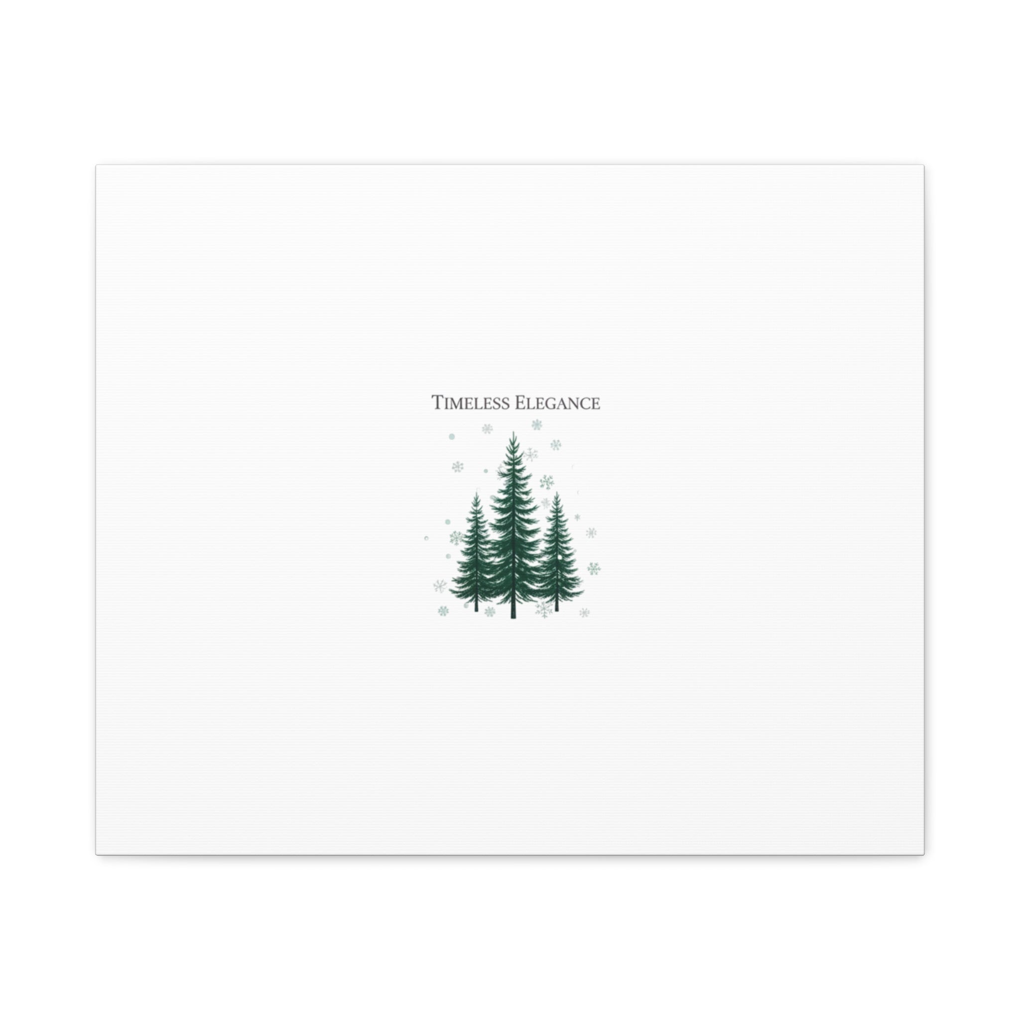 Timeless Elegance Pine Trio Canvas | heritage style Christmas, quiet luxury decor