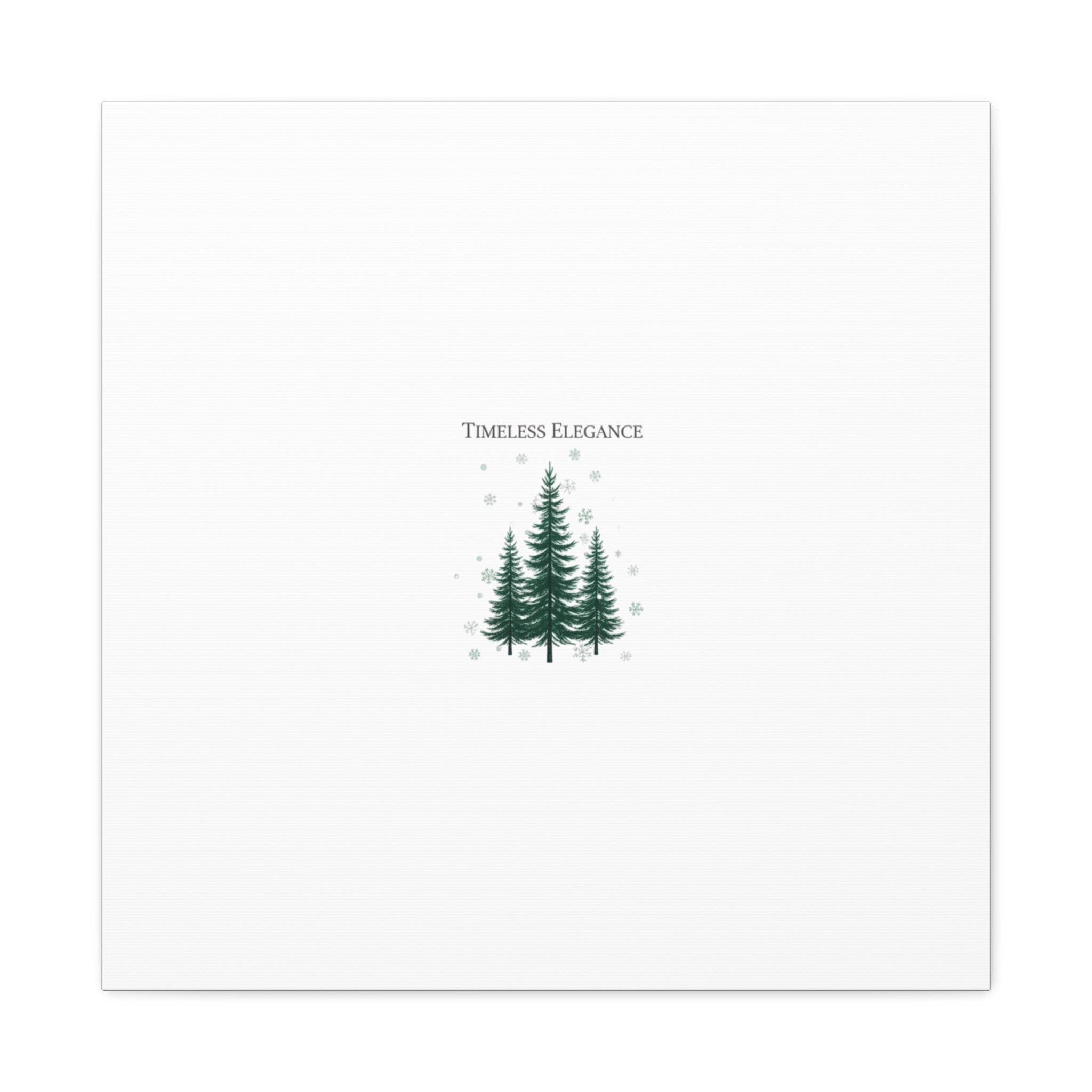 Timeless Elegance Pine Trio Canvas | heritage style Christmas, quiet luxury decor