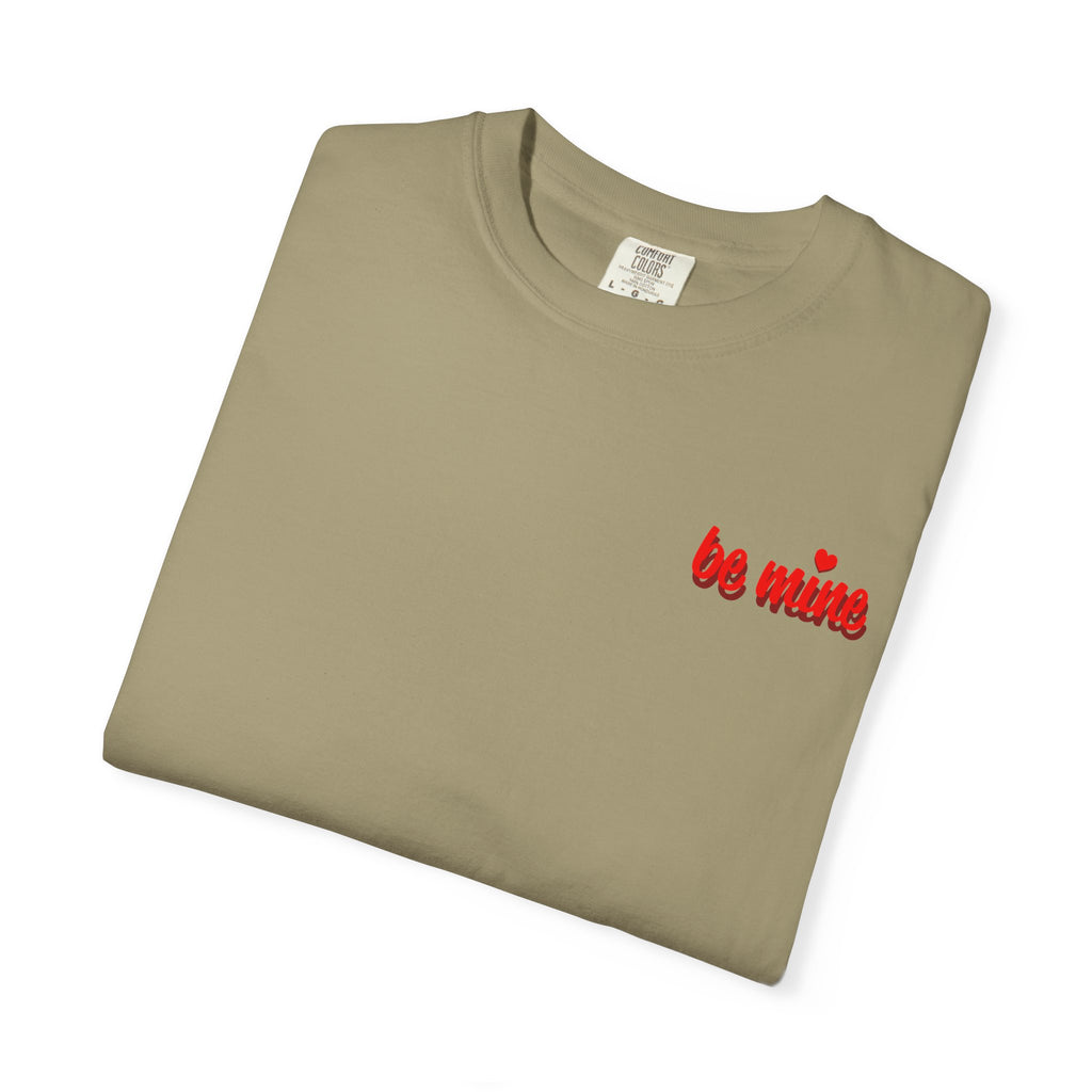 T-Shirt — 'Be Mine' Red Script Valentine's Tee