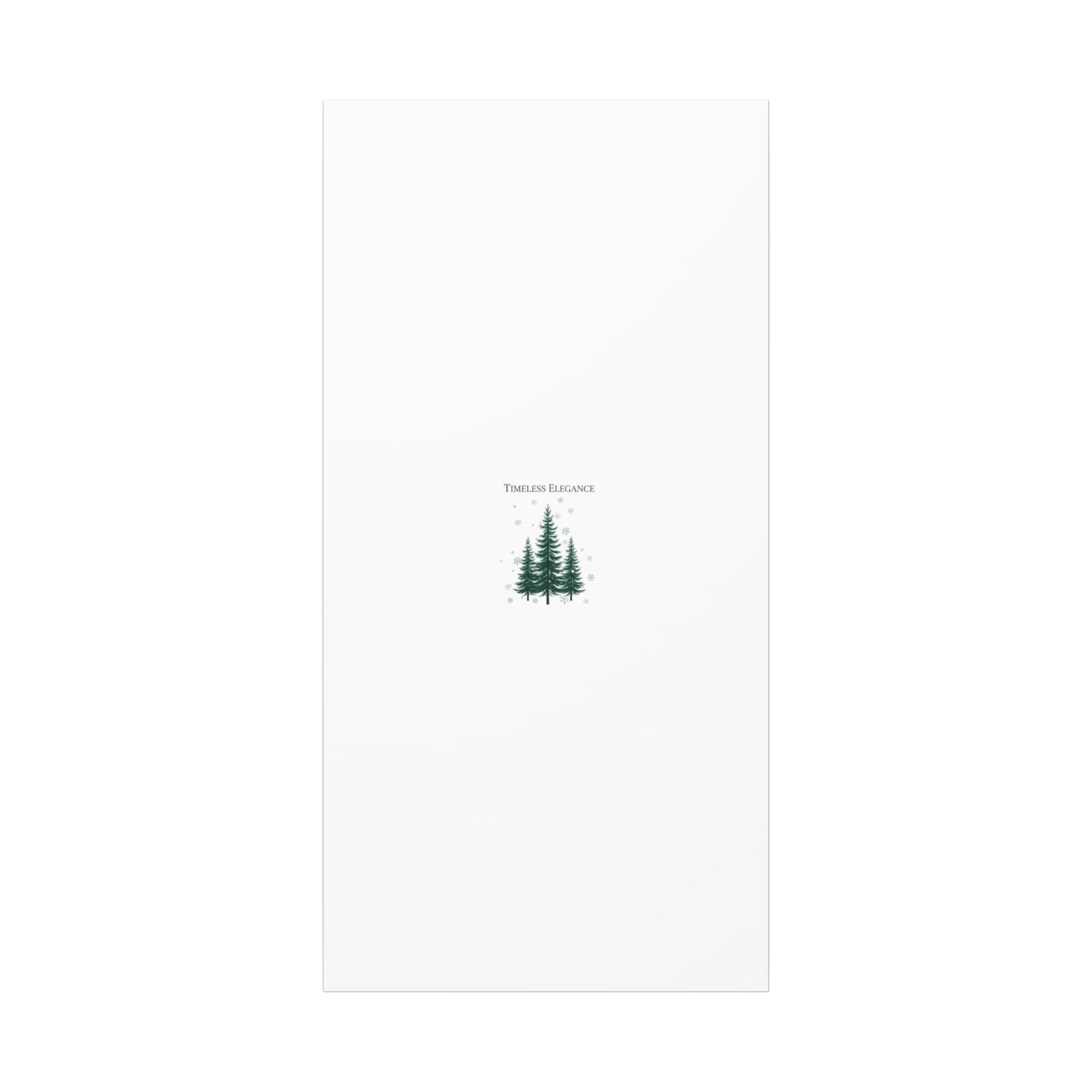 Timeless Elegance Pine Trio Canvas | heritage style Christmas, quiet luxury decor