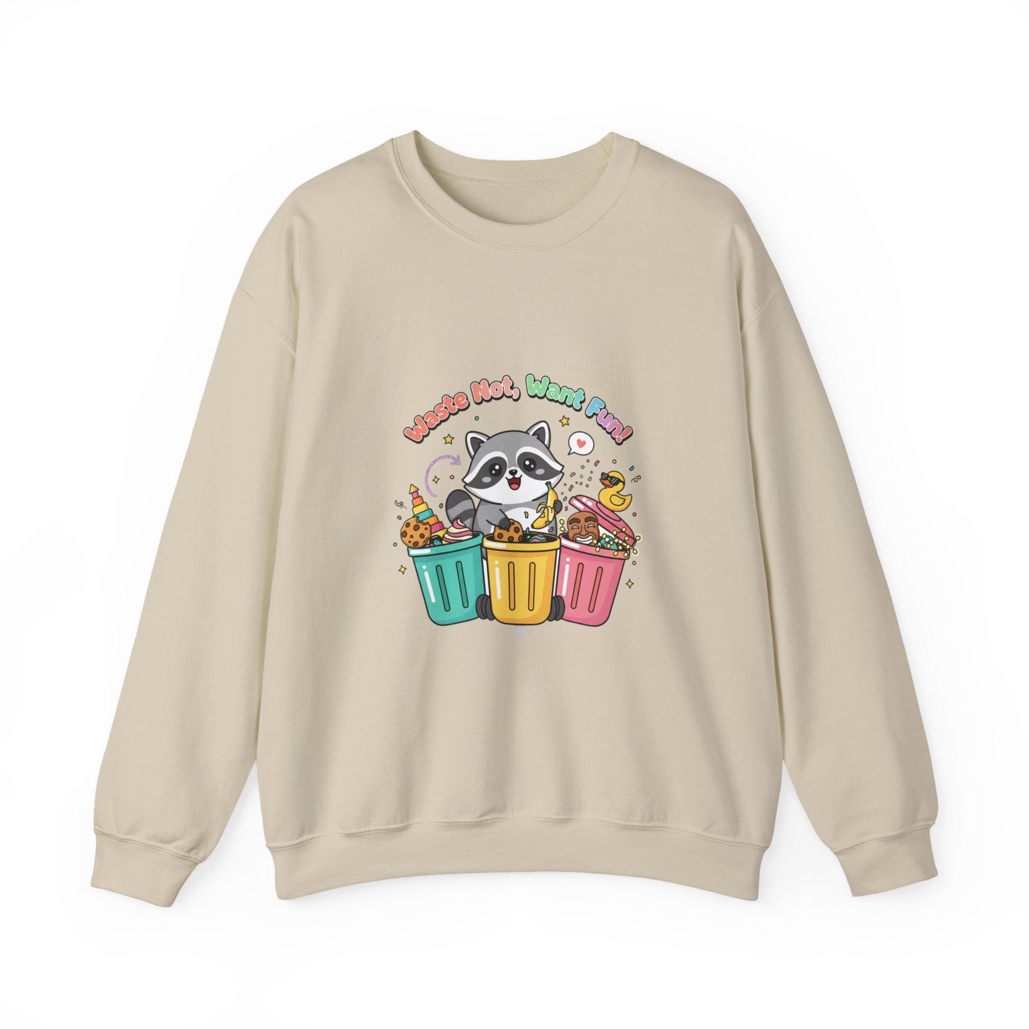 Trash Panda Christmas Crewneck Sweatshirt | cute raccoon holiday tee