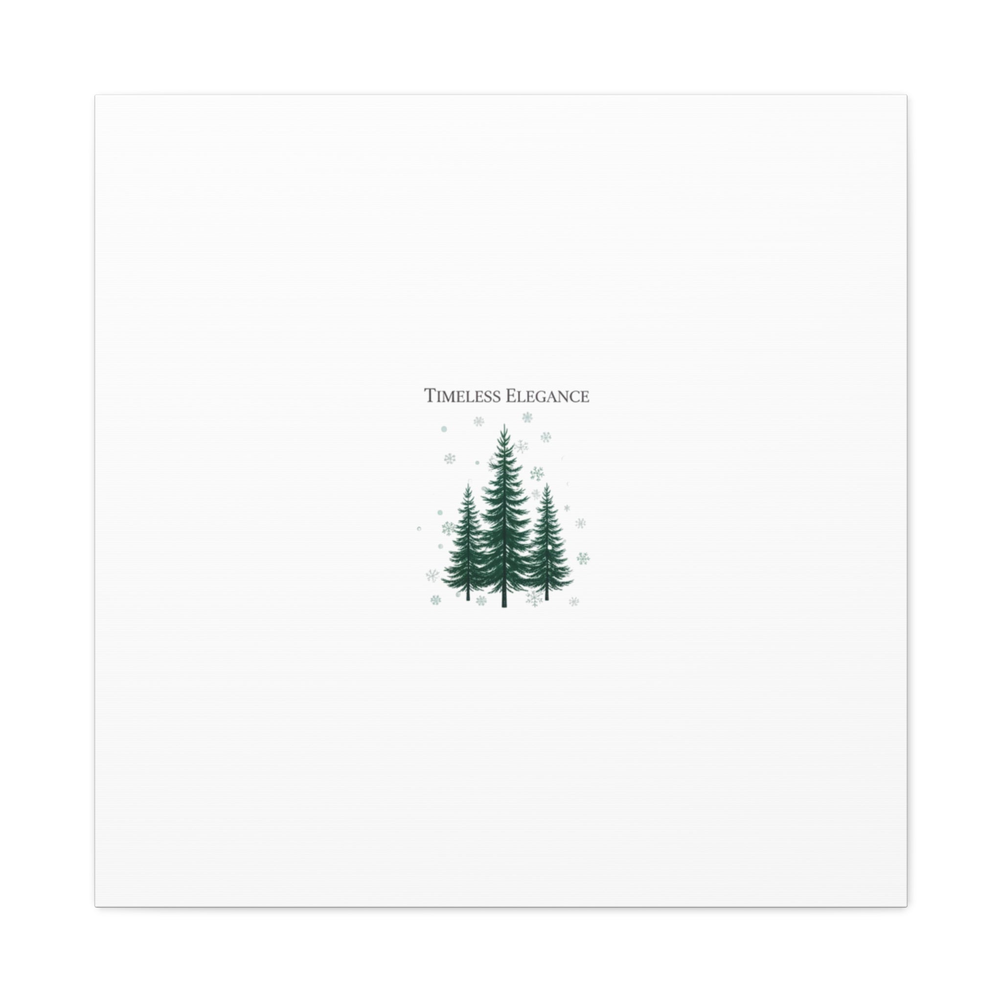 Timeless Elegance Pine Trio Canvas | heritage style Christmas, quiet luxury decor