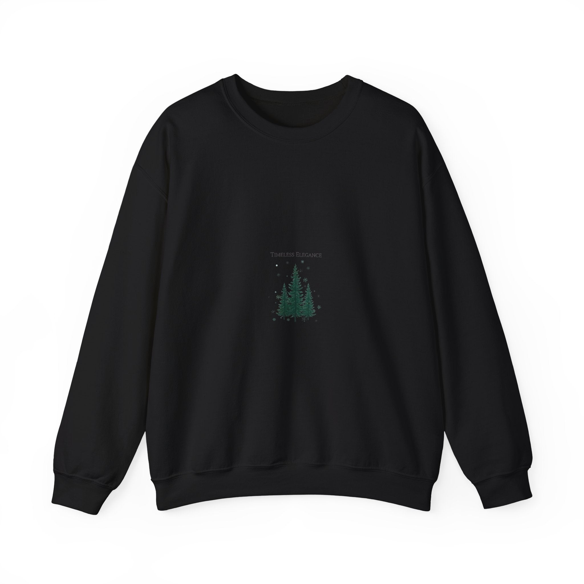 Heritage Pine Trio Sweatshirt | quiet luxury holiday, vintage library Christmas
