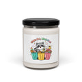 Trash Panda Holiday Candle, scented soy jar | trash panda Christmas, cute raccoon
