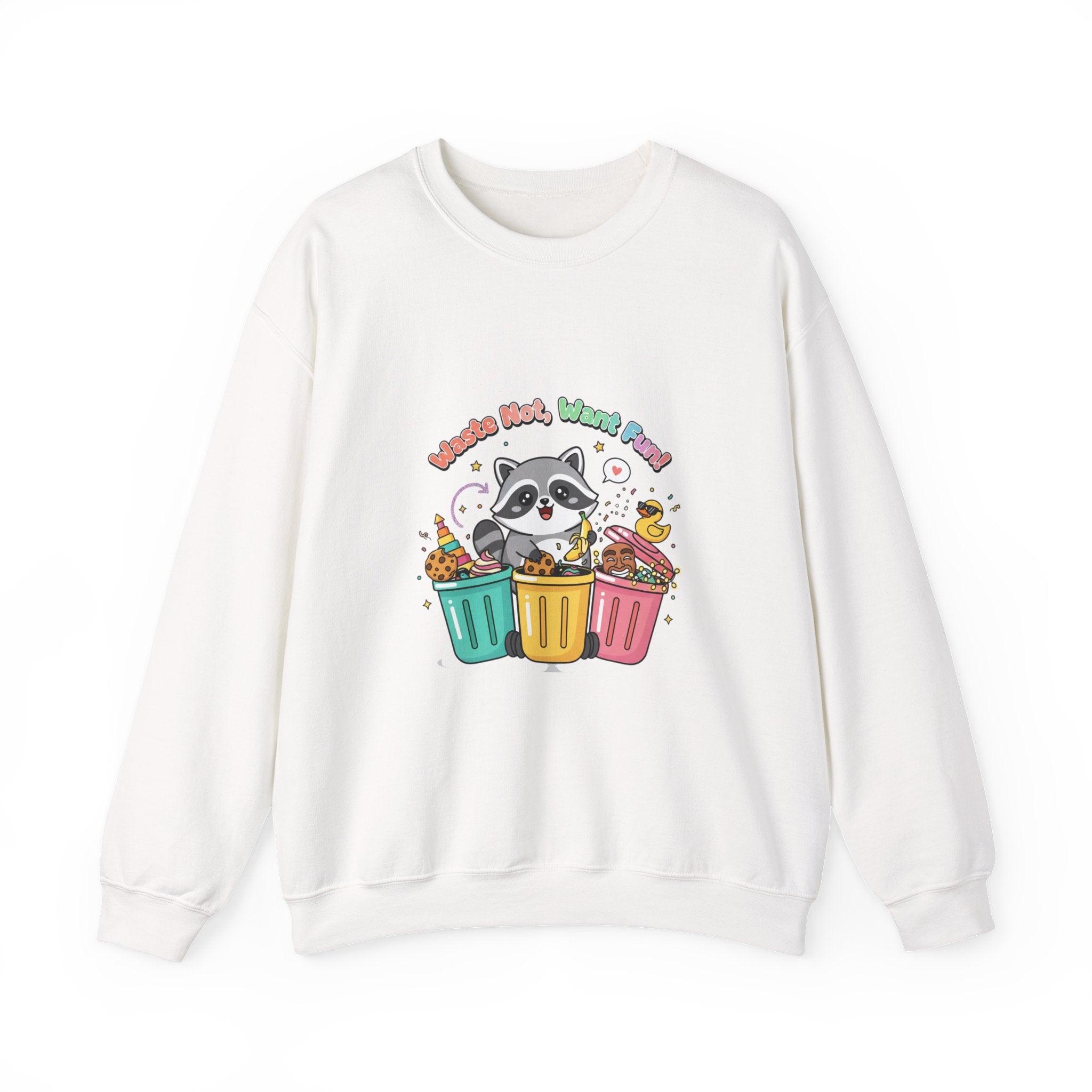 Trash Panda Christmas Crewneck Sweatshirt | cute raccoon holiday tee