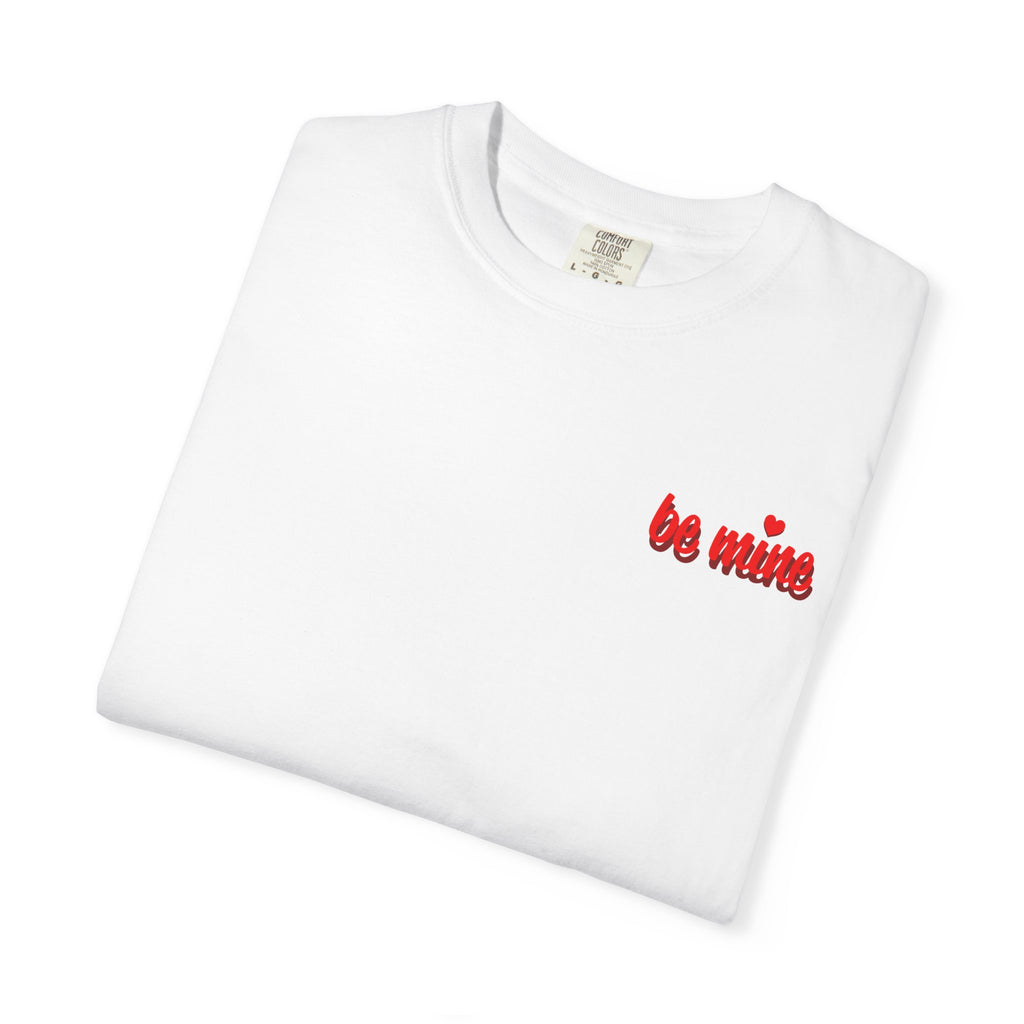 T-Shirt — 'Be Mine' Red Script Valentine's Tee