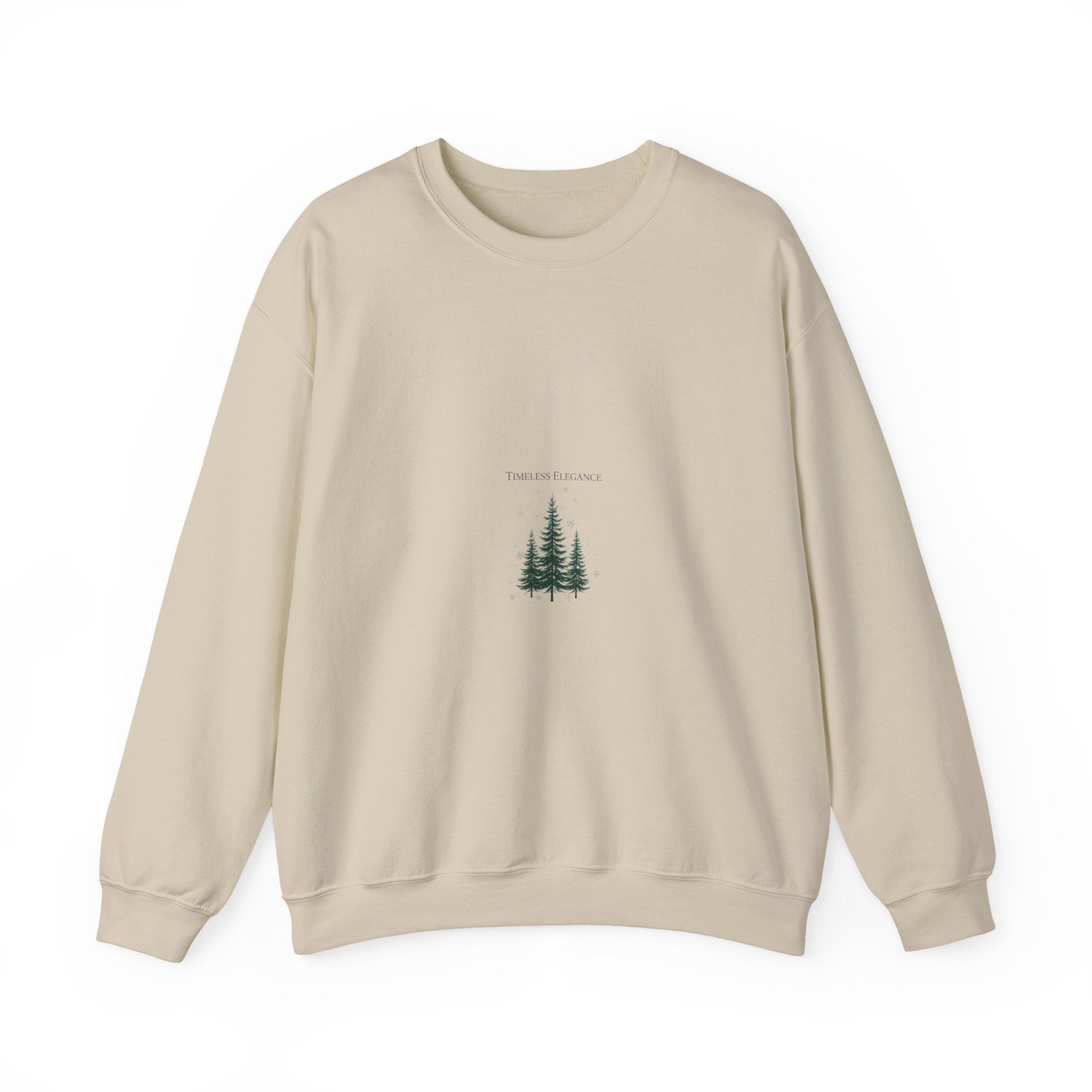 Heritage Pine Trio Sweatshirt | quiet luxury holiday, vintage library Christmas