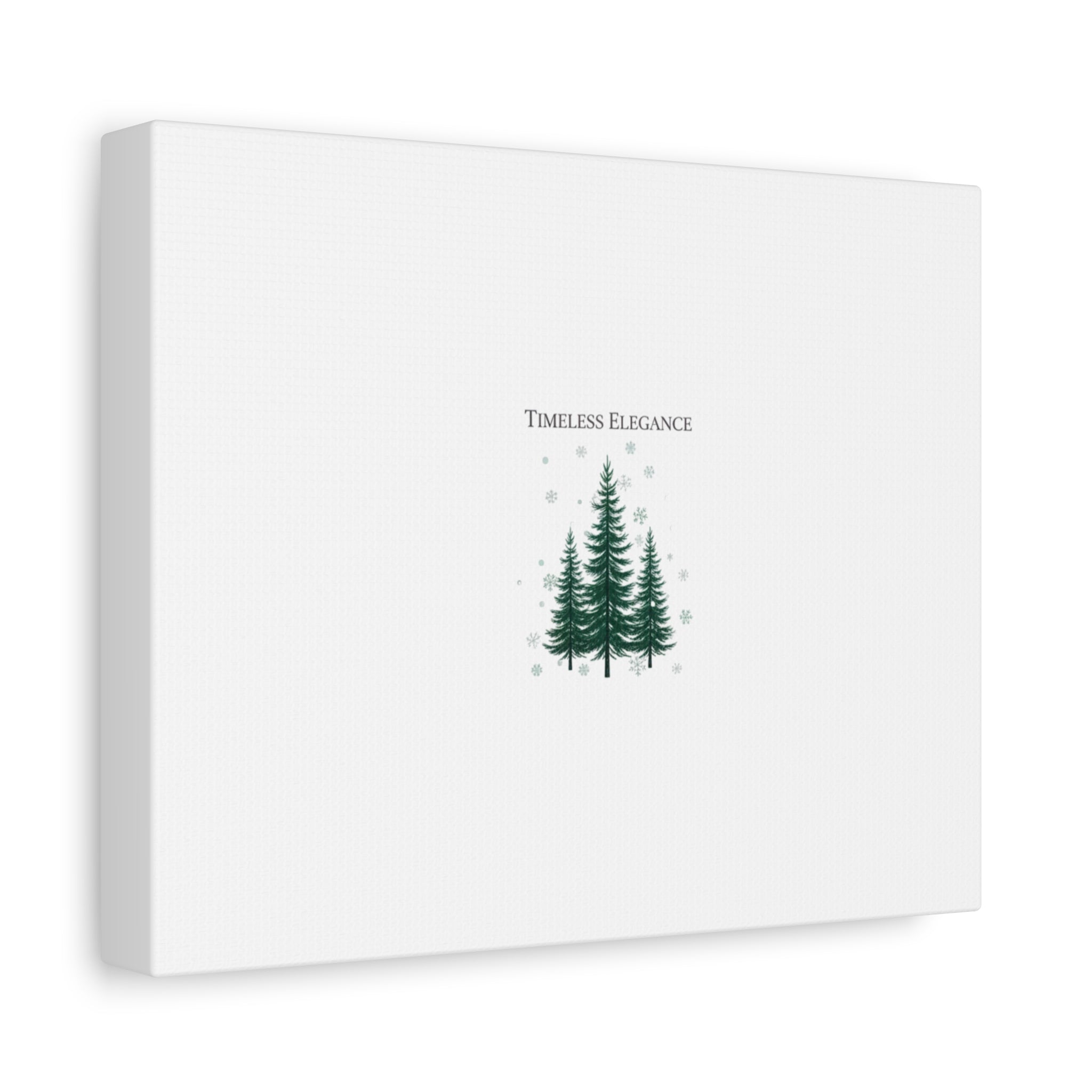 Timeless Elegance Pine Trio Canvas | heritage style Christmas, quiet luxury decor