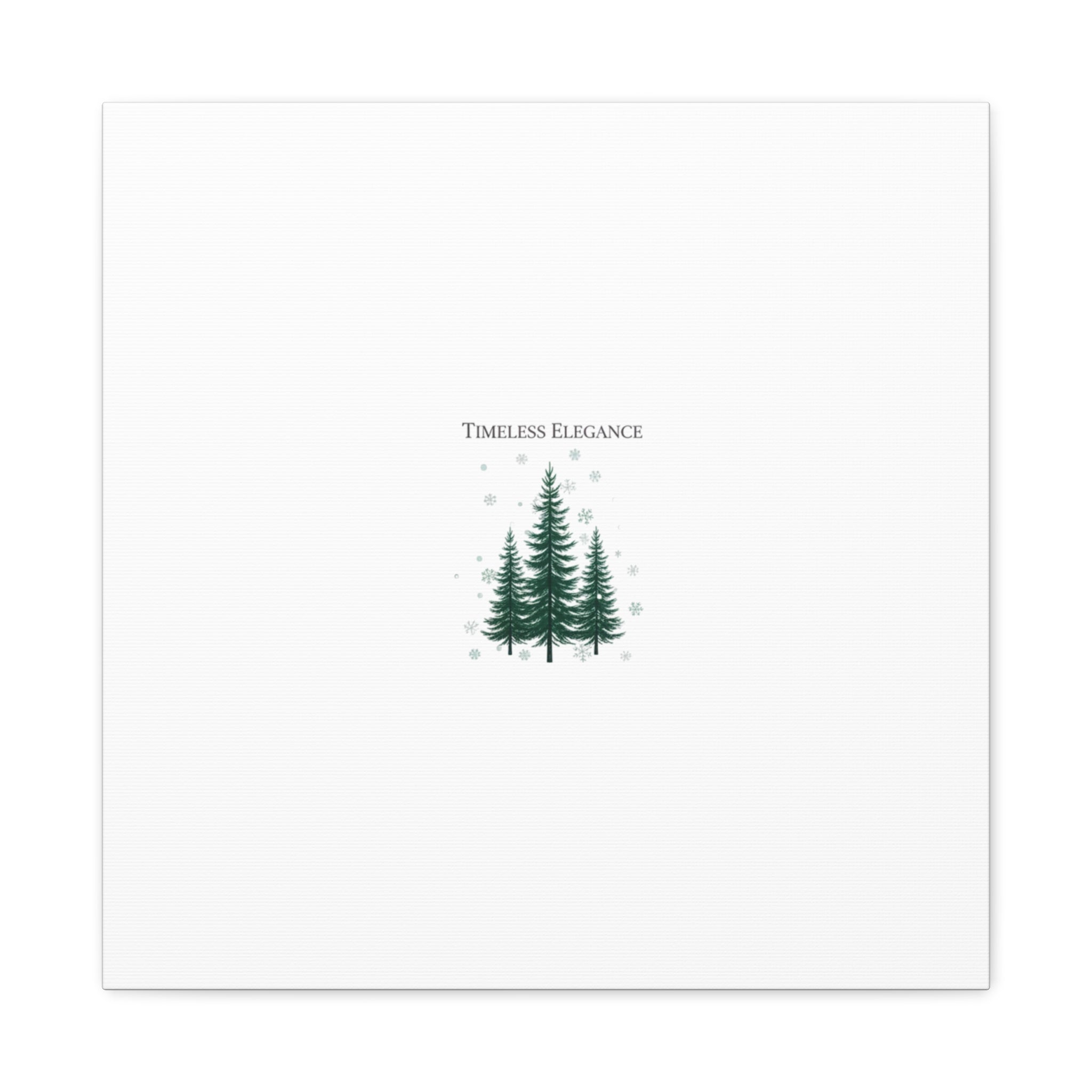 Timeless Elegance Pine Trio Canvas | heritage style Christmas, quiet luxury decor