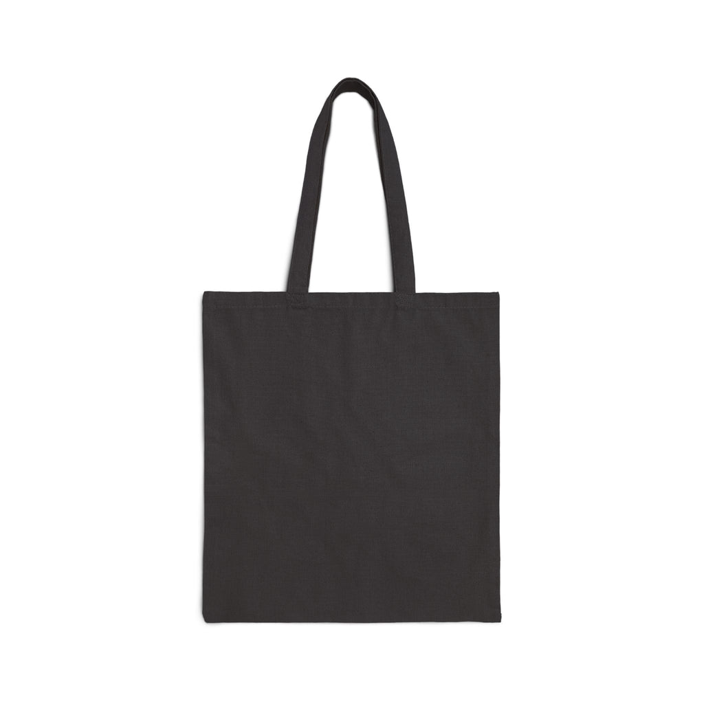 Y2K Cyber Holo '2026' Canvas Tote | retro tech print, chrome text