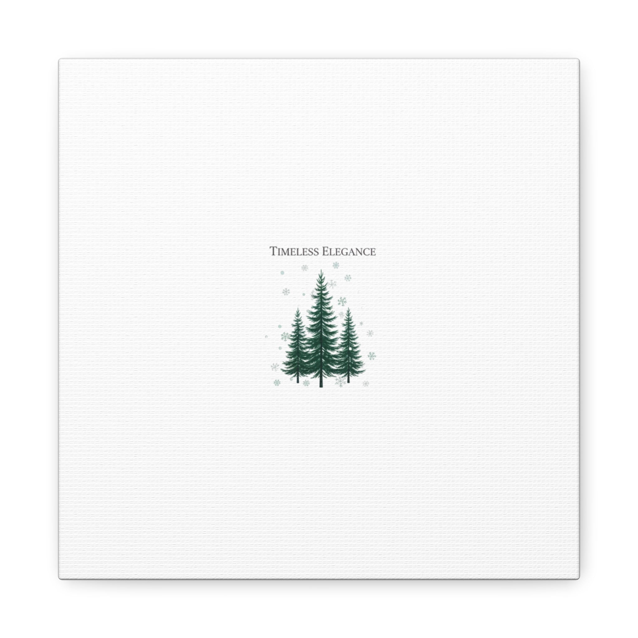 Timeless Elegance Pine Trio Canvas | heritage style Christmas, quiet luxury decor