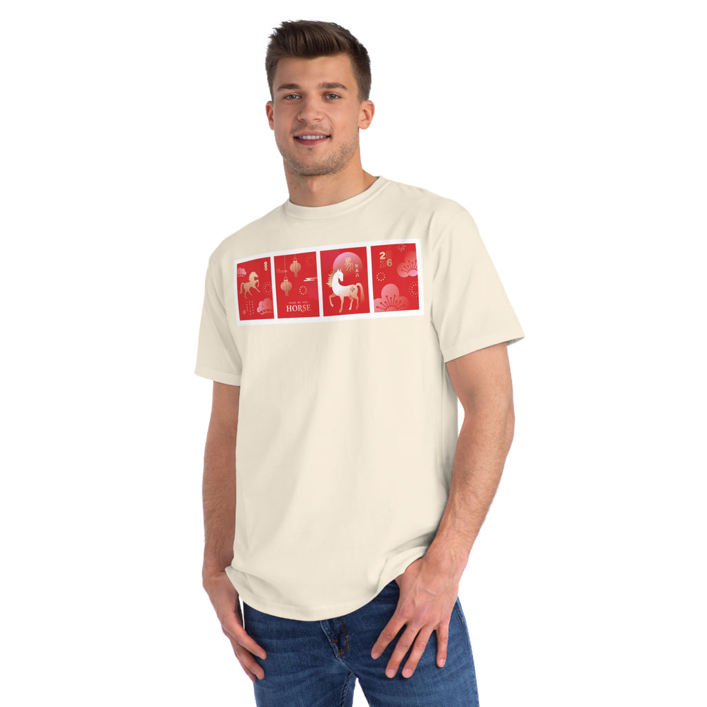 Horse Trio Graphic T-Shirt — Red Lunar Design