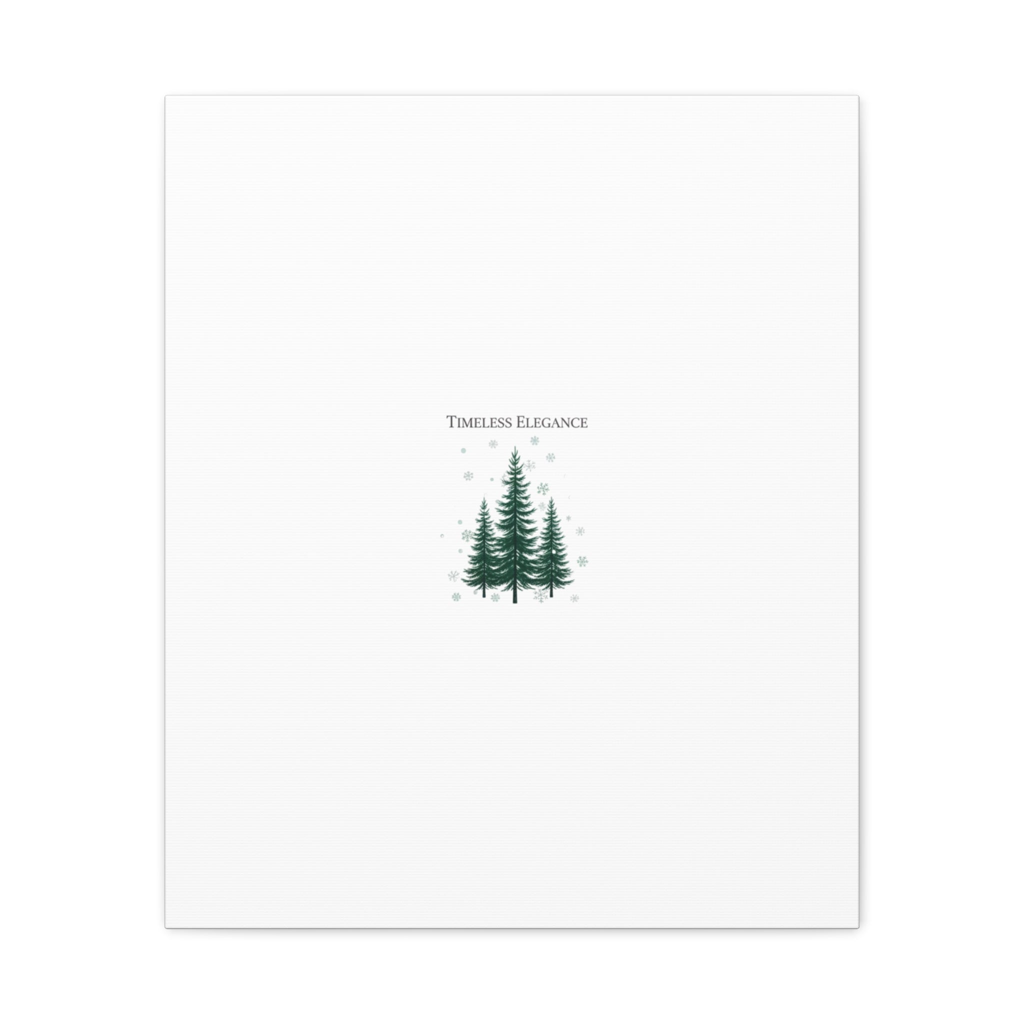 Timeless Elegance Pine Trio Canvas | heritage style Christmas, quiet luxury decor