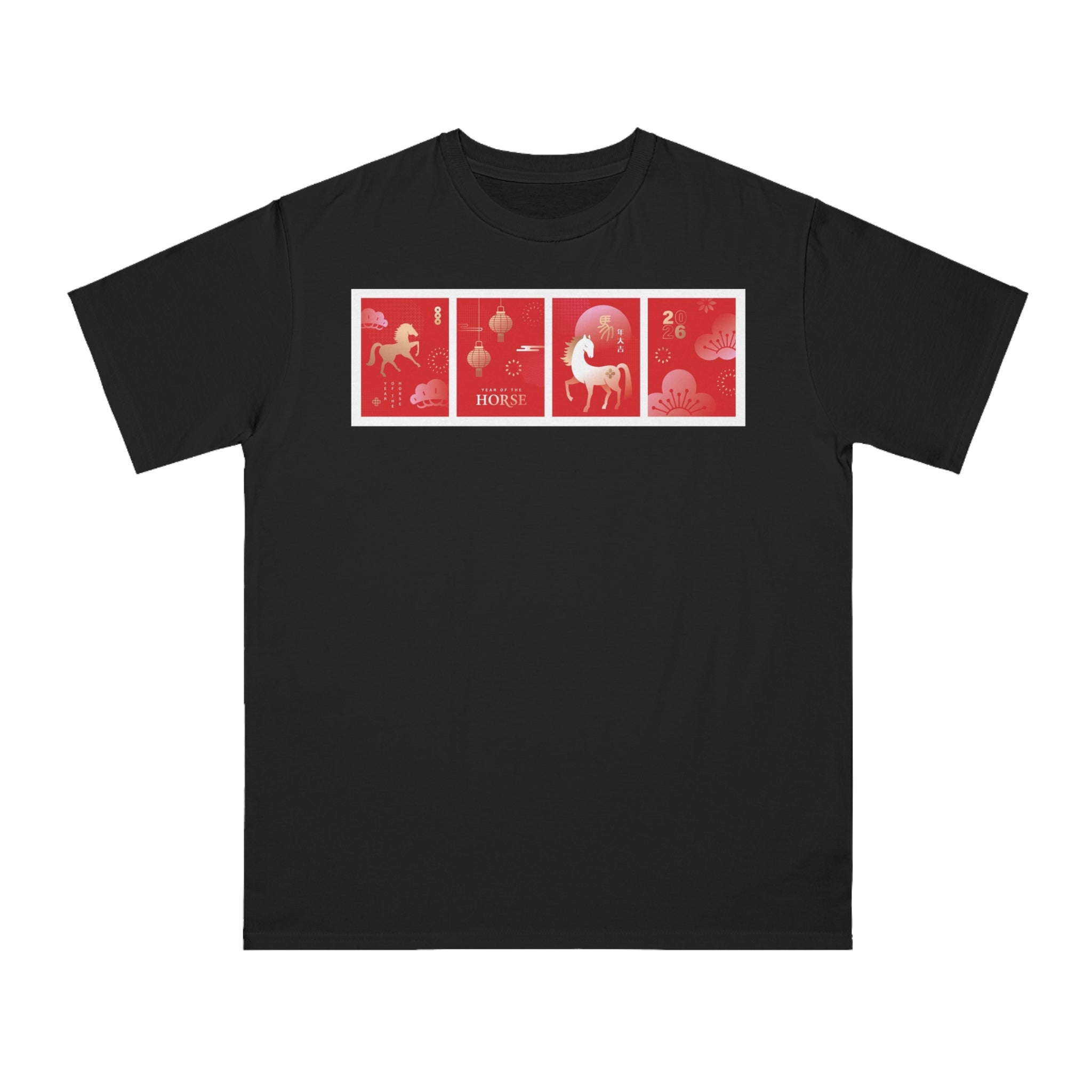 Horse Trio Graphic T-Shirt — Red Lunar Design