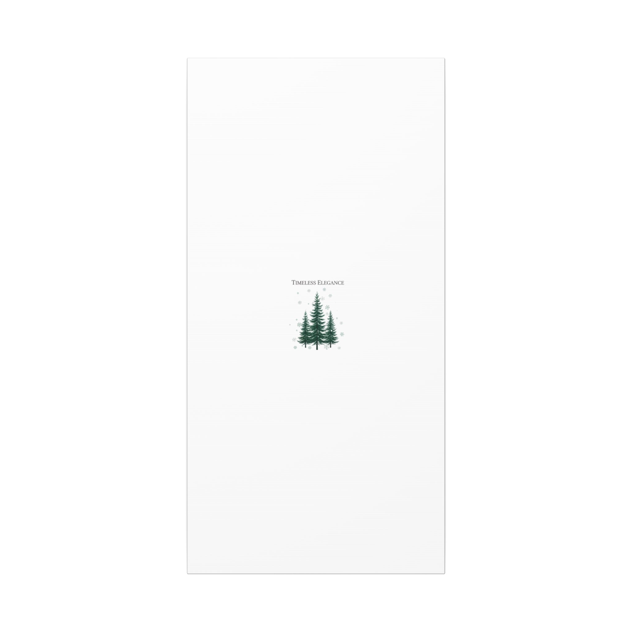 Timeless Elegance Pine Trio Canvas | heritage style Christmas, quiet luxury decor
